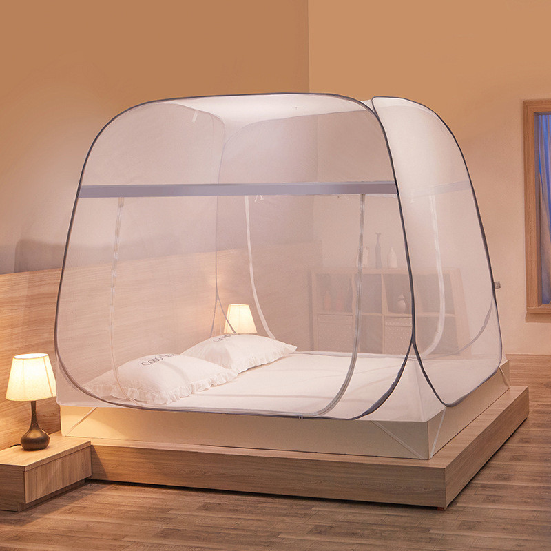 Lưới chống muỗi mới mùa hè miễn phí cài đặt lều gia đình có thể gập lại