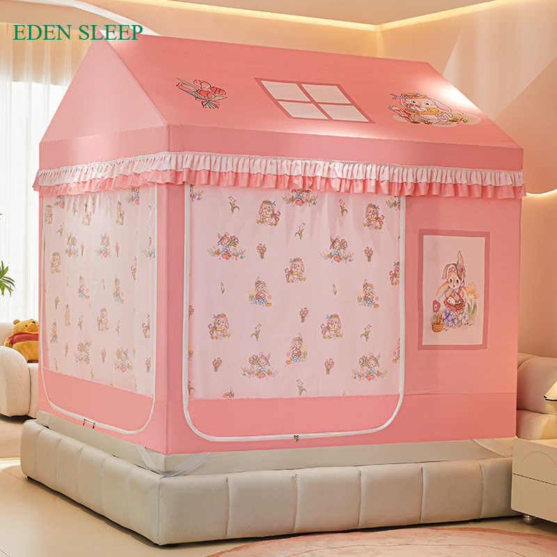 RẺ VÔ ĐỊCH Lều Chống Muỗi Giường Ngủ Kiểu Mới Lều Rèm Chống Bụi Chống Rơi Cho Trẻ Em