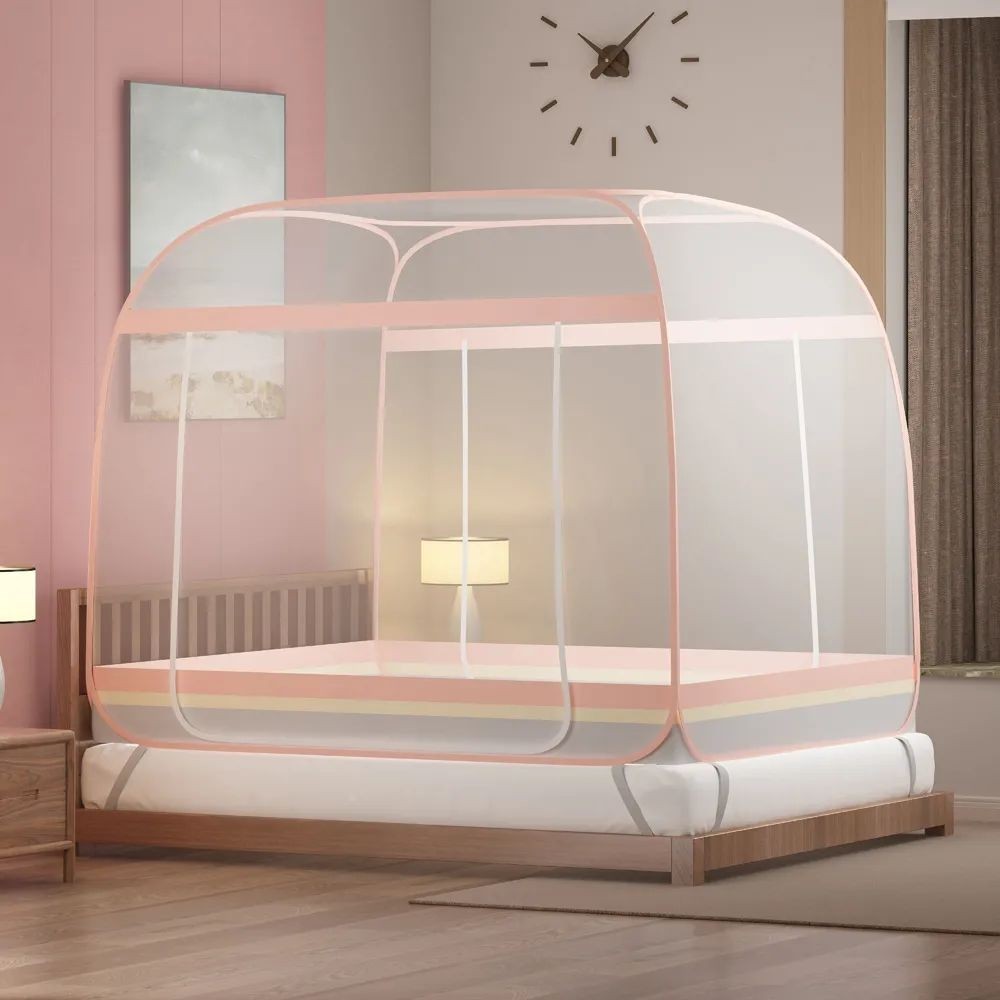 EDEN SLEEP Màn chụp chống muỗi gia đình Ký túc xá mùng khung có thể gập lại 1,2m-1,5 m-1,8m-2,0m khép kín hoàn toàn