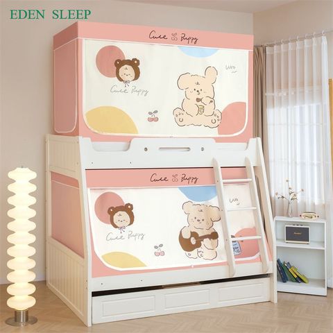 Màn chống muỗi giường  Tầng trẻ em hoạt hình chống rơi ngã