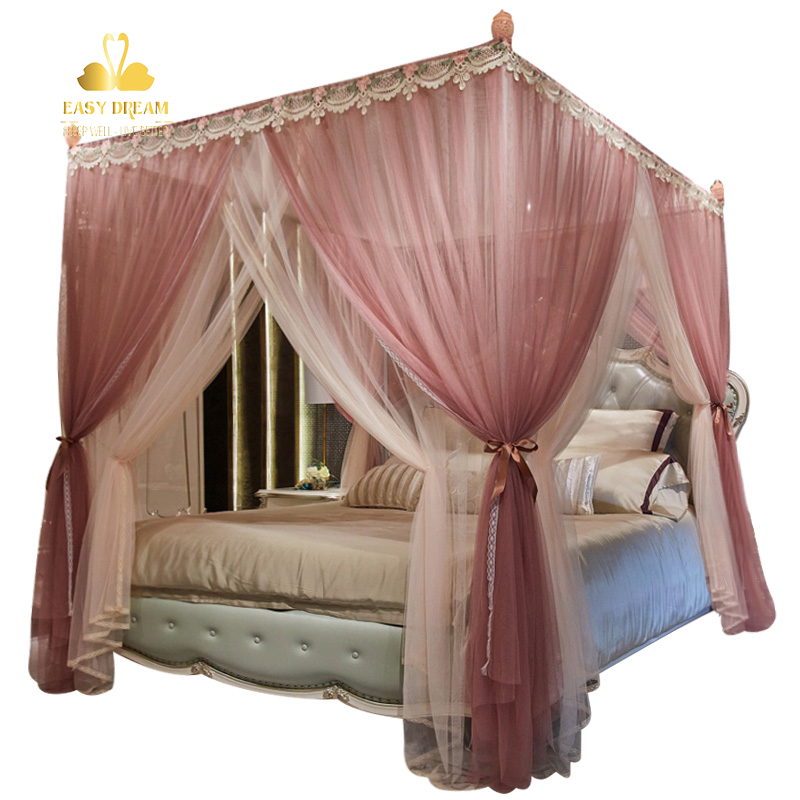 Màn mùng khung công chúa không khoan  tường chống muỗi , màn ngủ cao cấp EASY DREAM