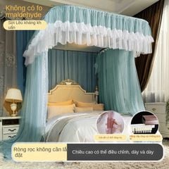 màn mùng khung chống muỗi không khoan tường , màn ngủ hiện đại