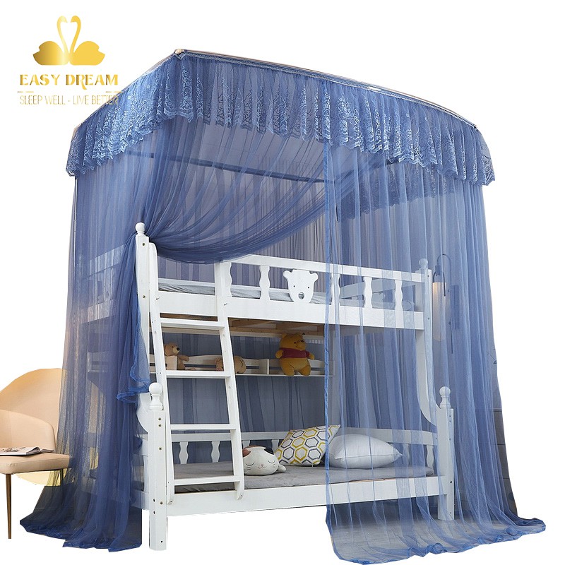 Màn khung không khoan tường dành cho giường tầng trẻ em   ,chống muỗi , màn cho bé đẹp , dễ lắp ráp