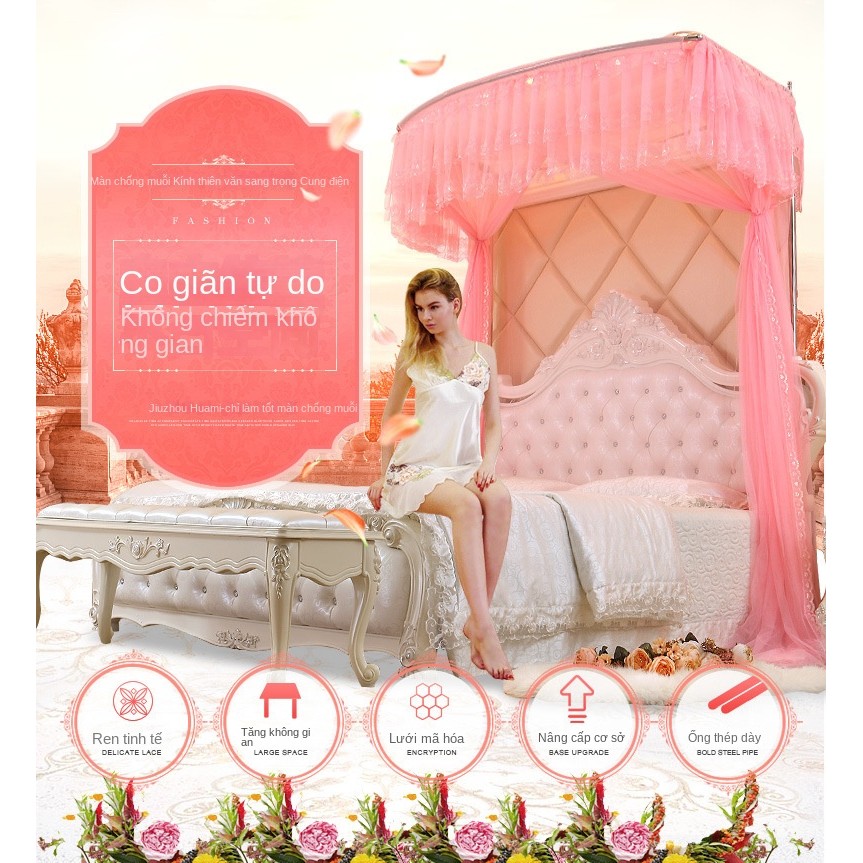 Lưới chống muỗi đơn suốt từ trần đến sàn lưới chống muỗi kính thiên văn cung