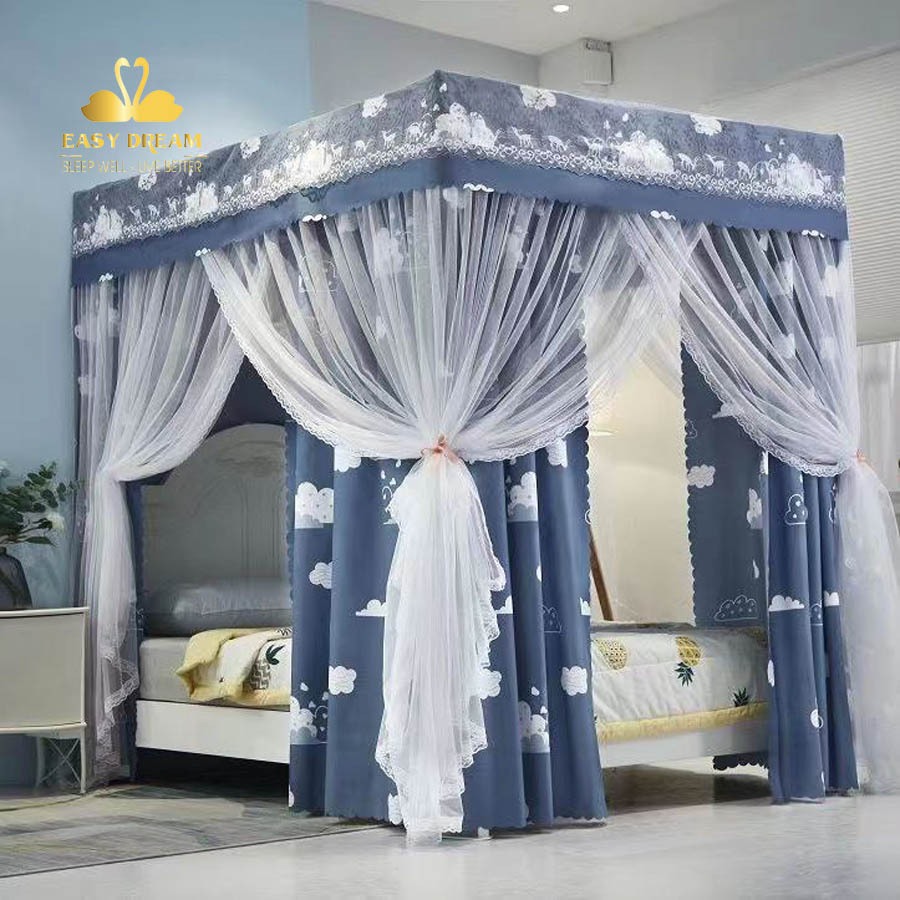 Màn khung không khoan tường cao cấp EASY DREAM -Mùng ngủ cao cấp chống muỗi