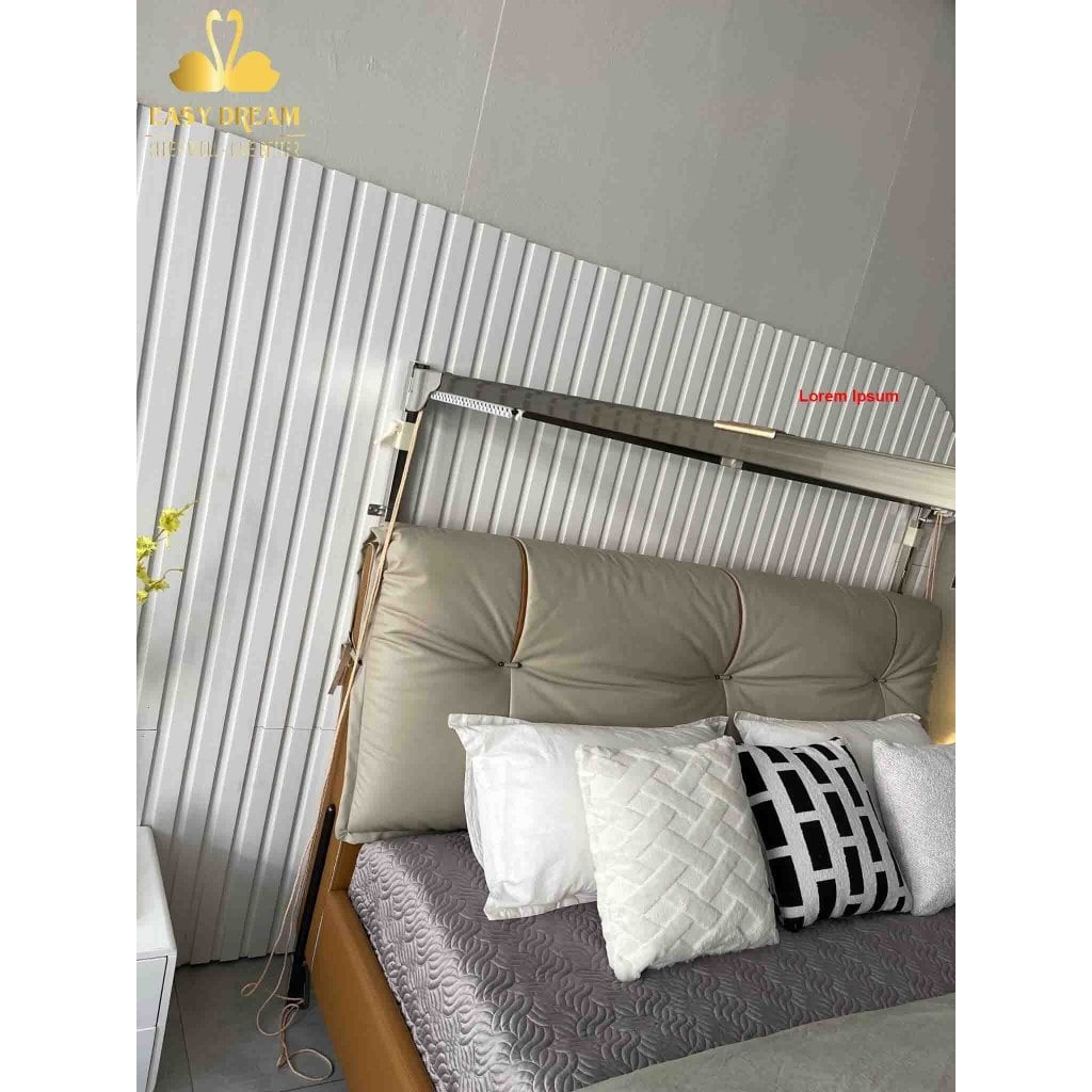 SALE Mùng khung không khoan tường cao cấp -Màn khung ròng rọc kéo dây tăng chỉnh được chiều cao