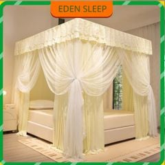 Rèm Giường Màu Trơn Chắn Gió Rèm Giường Che Nắng Ấm Mùa Thu Đông Rèm Giường Chống Bụi Ba Cửa Phòng Ngủ Gia Dụng Lều Giườ