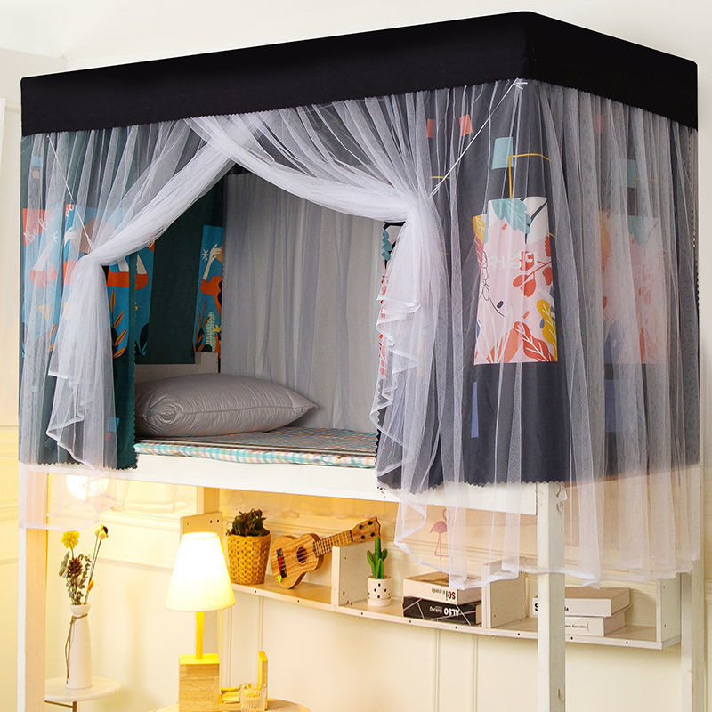 EDEN SLEEP Màn mùng khung chống muỗi rèm che giường ngủ ký túc xá sinh viên có khung chắn sáng giường tầng trường học