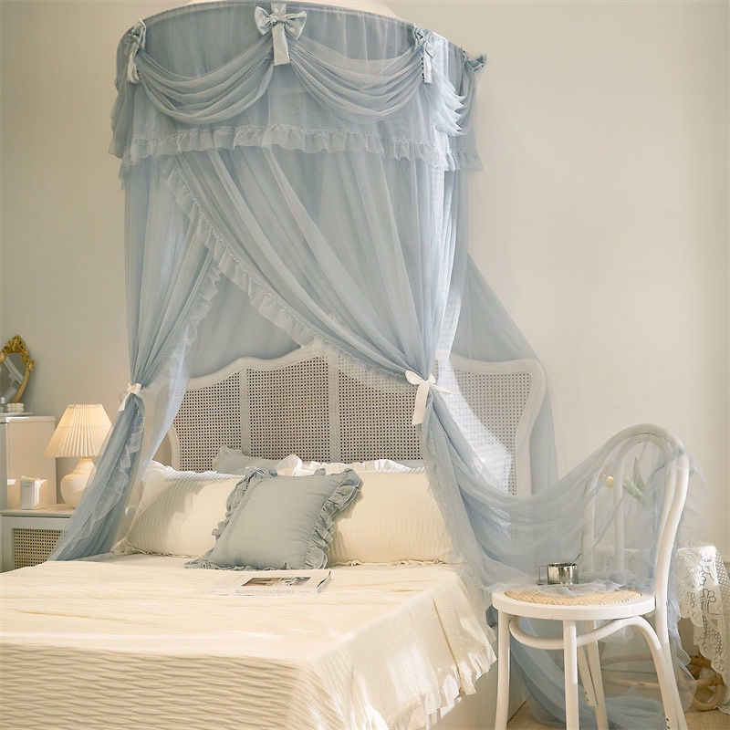 Mùng màn ngủ  phong cách công chúa  kiểu mới  chống muỗi hiệu quả trang trí phòng ngủ phòng cưới, phòng ngủ cho bé