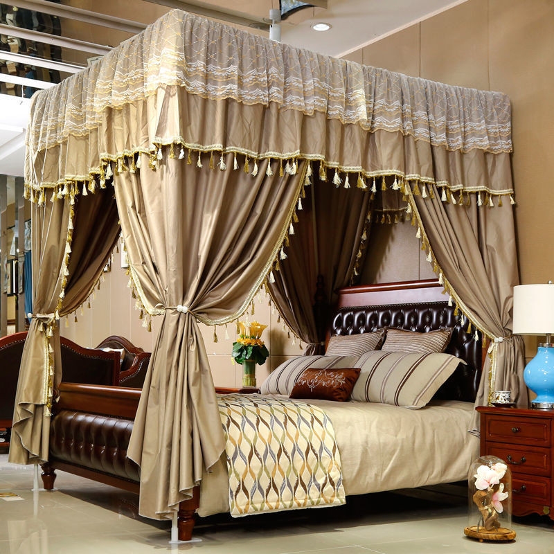 EDEN SLEEP Màn chống muỗi mùng khung, rèm giường đôi cho phòng ngủ gia đình chống bụi cao cấp màn khung