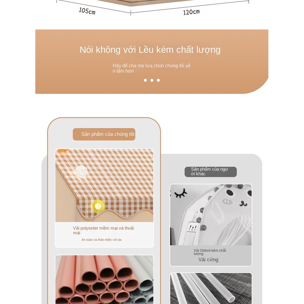 Trẻ em Lều trong nhà cô gái cậu bé lâu đài nhà nhỏ đồ chơi nhà công chúa Giấc Mơ giường trò chơi cơ sở bí mật