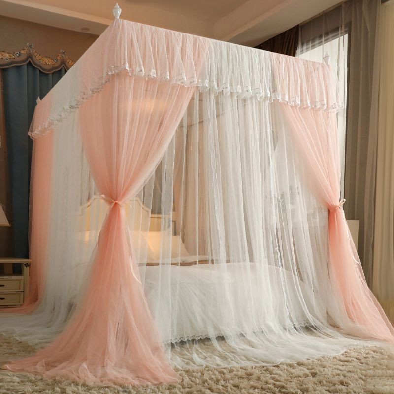 EDEN SLEEP mùng khung chống muỗi,màn khung cho phòng ngủ gia đình 1,2m-1,5m-2,0m giường đôi,rèm giường mùa hè