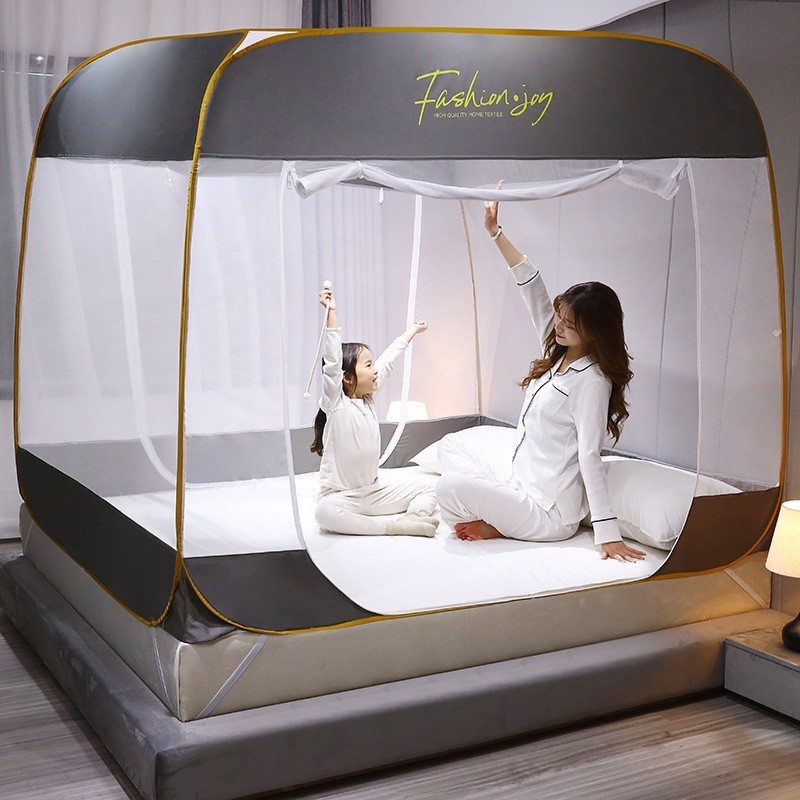 Lưới chống muỗi cài đặt miễn phí Lưới chống muỗi 1.5m1.8 Lưới chống muỗi