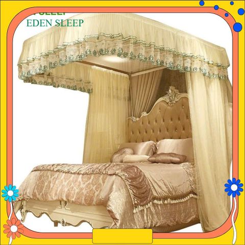 【BẢN 2024 】SĂN SALE SHOP MỚI GIẢM SÂU  Màn khung không khoan tường cao cấp  EDEN SLEEP ,Màn chống muỗi bản nâng cấp