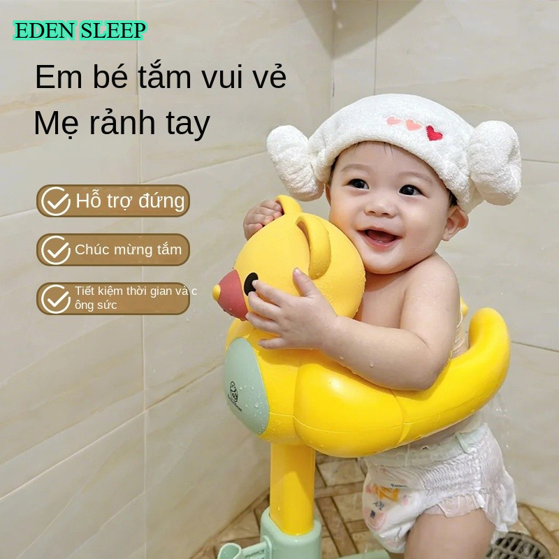 Bebebebear Gấu Em Bé Tắm Đồ Dùng Thần Thánh Đứng Bồn Tắm Bàn Tắm Em Bé Tắm Đồ Dùng Thần Thánh Bồn Tắm