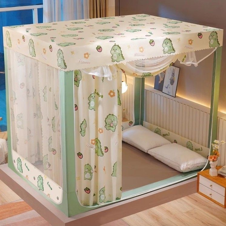 EDEN SLEEP Màn chống muỗi cho phòng ngủ gia đình，mùng màn khung rèm  vuông chống muỗi cho trẻ em màn