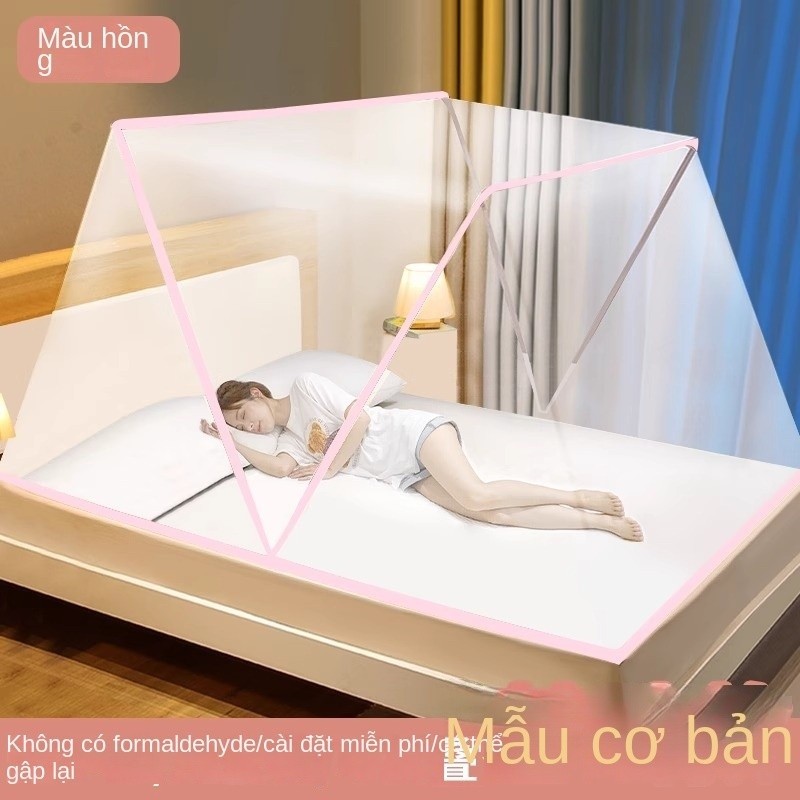 # Tấm Chắn Chống Muỗi Gấp Ký Túc Xá Sinh Viên 2024 Giường Đơn Gia Đình Yurt Mẫu Mới Miễn Phí Lắp Lều