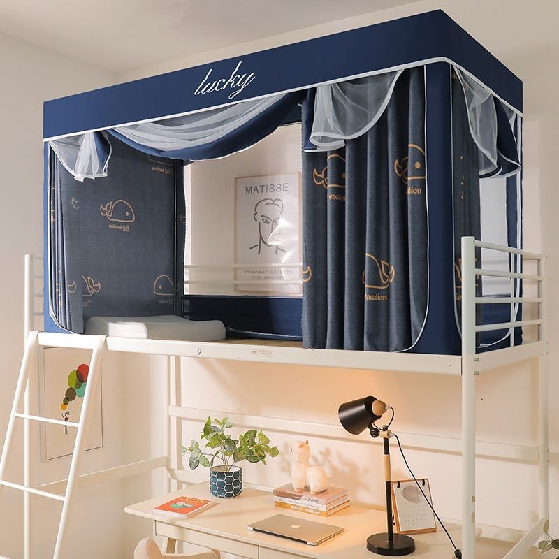 EDEN SLEEP Màn mùng khung chống muỗi ký túc xá sinh viên, rèm che giường ngủ giường tầng dưới chắn sáng mùa hè