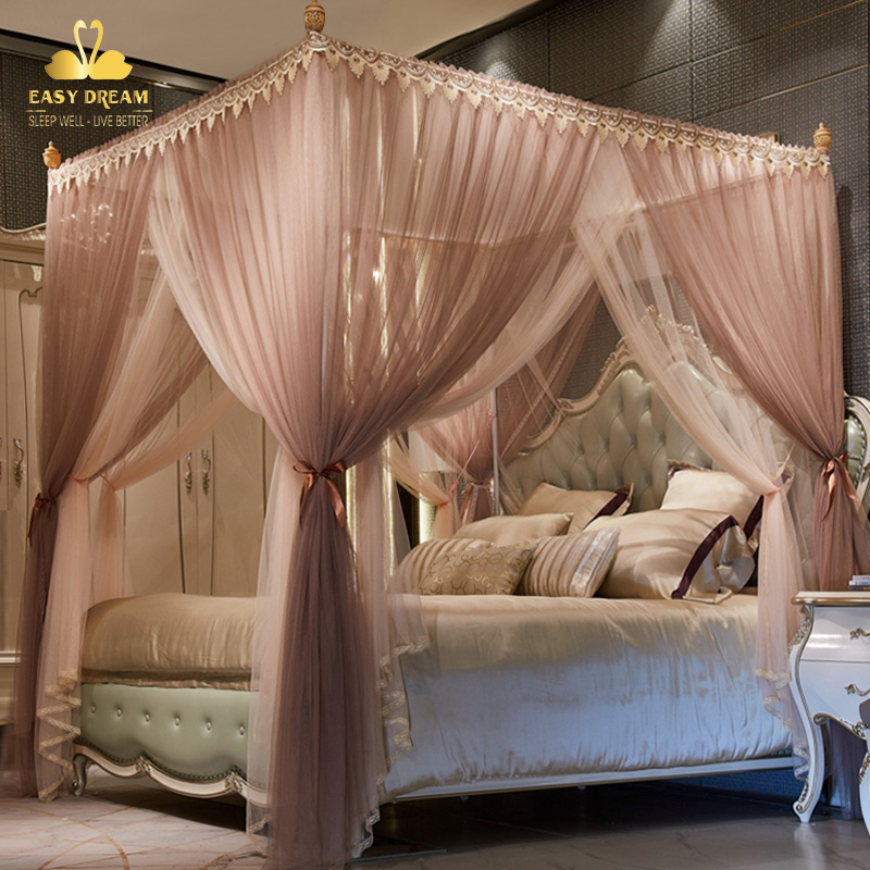 Màn mùng khung công chúa không khoan  tường chống muỗi , màn ngủ cao cấp EASY DREAM