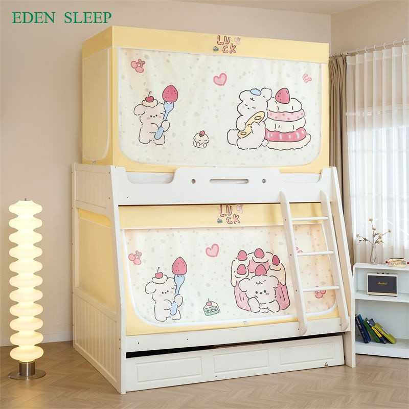 Màn chống muỗi giường  Tầng trẻ em hoạt hình chống rơi ngã