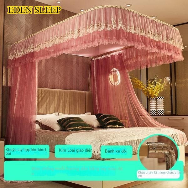 Màn / Mùng ngủ Chống Muỗi  cao cấp không khoan tường công chúa