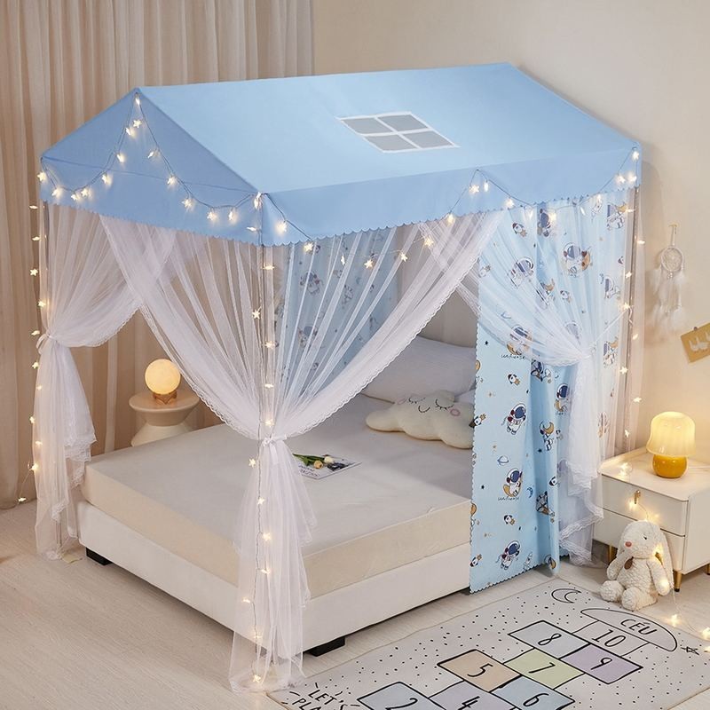 mùng chống muỗi 2025 phòng ngủ mới tầng sáng cho trẻ em mã hóa và dày lều chơi chống muỗi cho bé ,