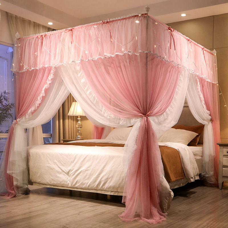 EDEN SLEEP Màn chống muỗi phòng ngủ mùng khung, rèm giường cản sáng chống bụi, mùa hè trọn bộ màn khung