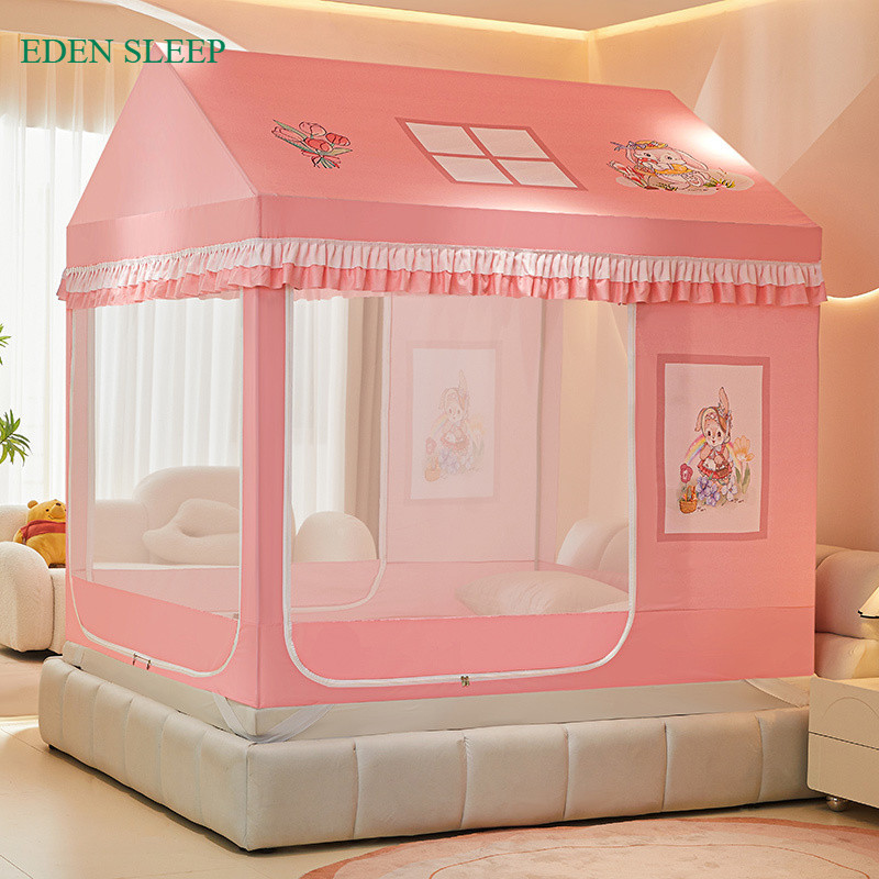 RẺ VÔ ĐỊCH Lều Chống Muỗi Giường Ngủ Kiểu Mới Lều Rèm Chống Bụi Chống Rơi Cho Trẻ Em