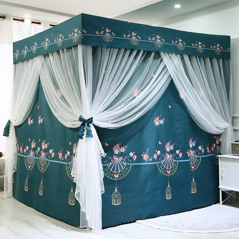 EDEN SLEEP Màn chống muỗi, mùng khung,rèm giường gia đình cản sáng Châu Âu trọn bộ màn khung vuông,dày dặn chống bụi