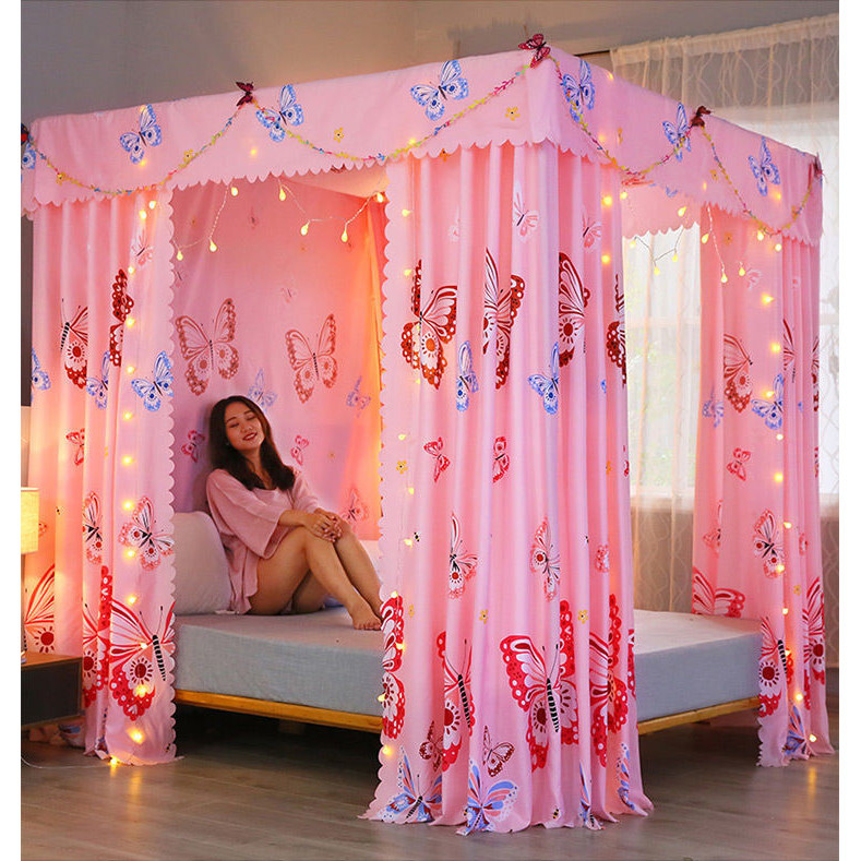 EDEN SLEEP Màn mùng chống muỗi gia đình, màn khung rèm ngủ mùng khung chống muỗi 1,2m, 1,8m