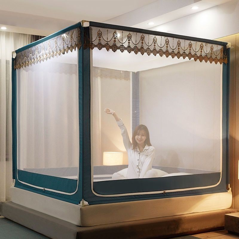 Màn khung vuông chống muỗi chống bé ngã