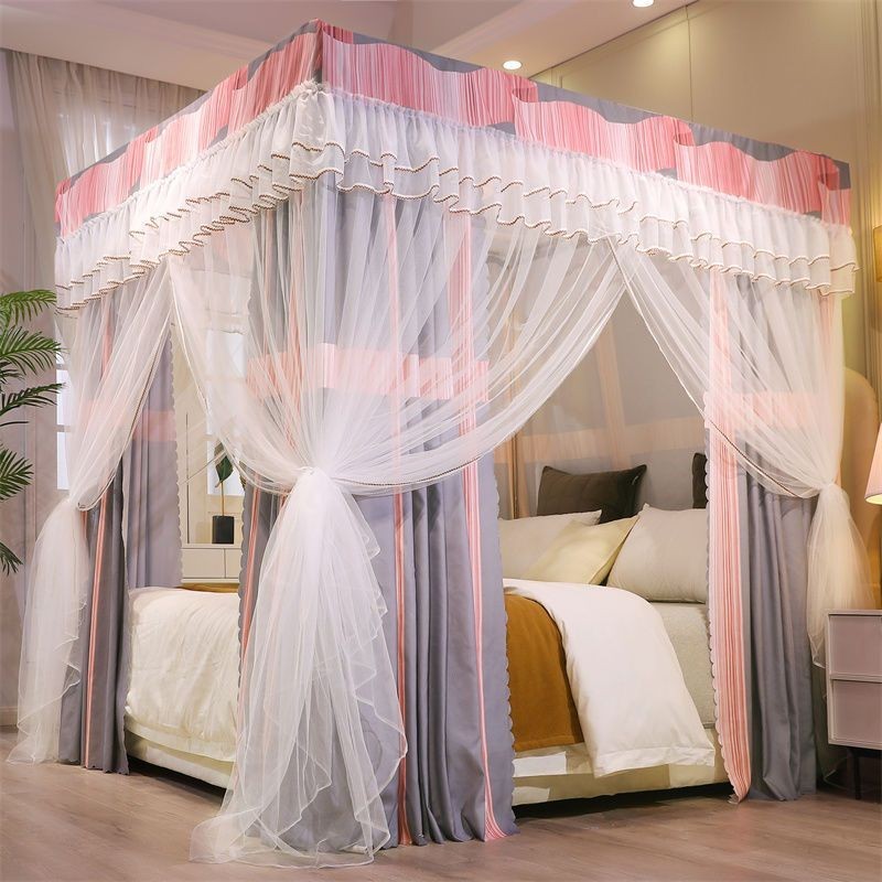 EDEN SLEEP màn chống muỗi mùng khung rèm che giường phòng ngủ phong cách công chúa màn chụp chống bụi và gió