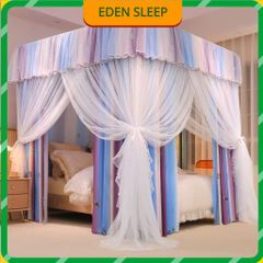 EDEN SLEEP Màn mùng chống muỗi gia đình, màn khung rèm ngủ mùng khung chống muỗi 1,2m, 1,8m