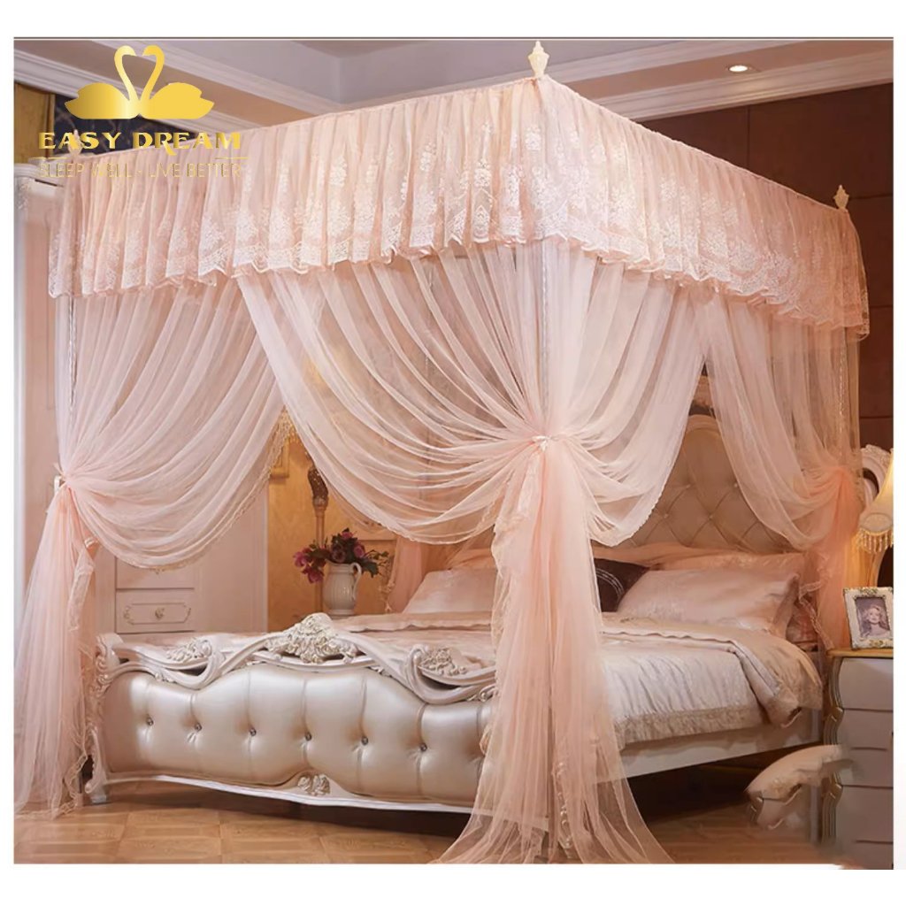 BẢNG NÂNG CẤP 2024 Màn khung không khoan tương cao cấp -Mùng khung công chúa hiện đại chống muỗi hiệu quả