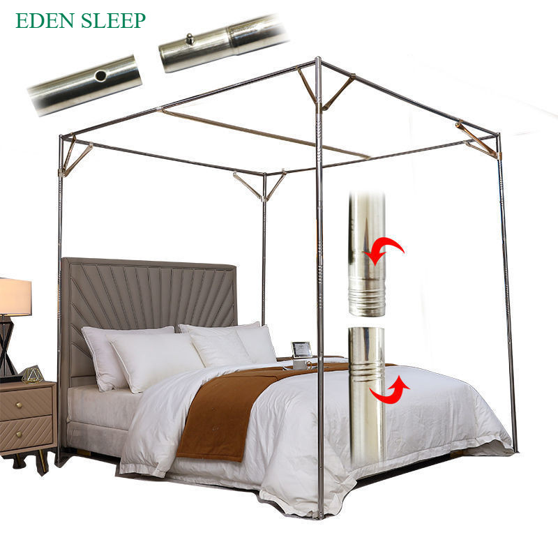 Khung inox không khoan tương -Khung mùng ngủ