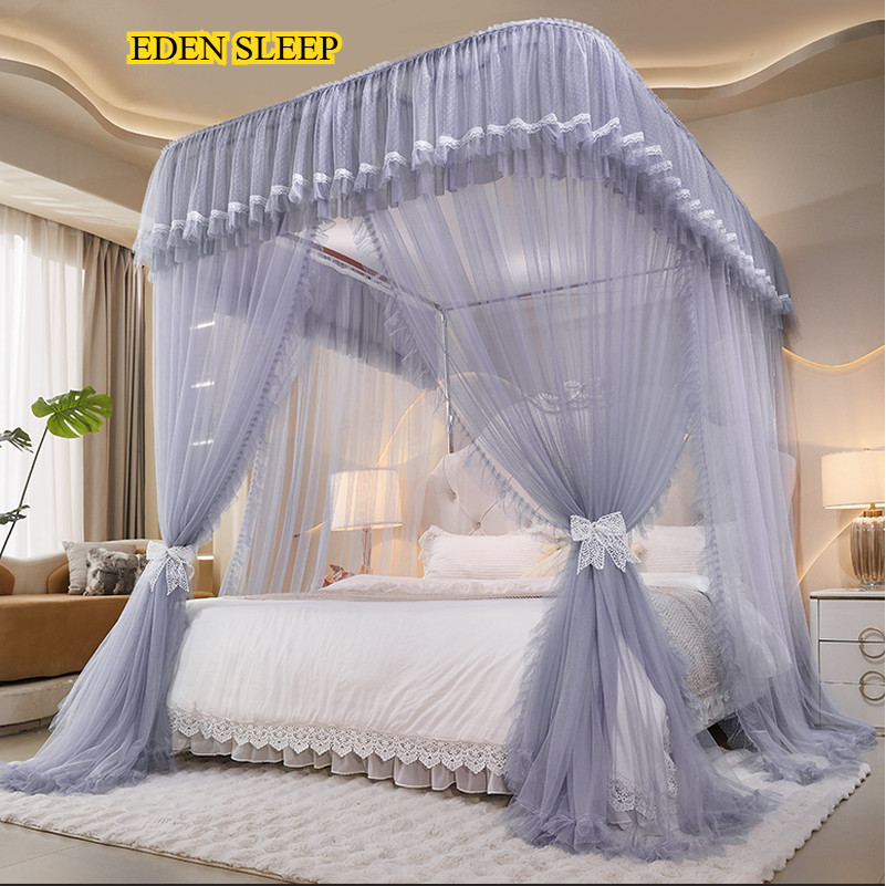 Mùng màn ngủ thế hệ mới không khoan tường  Màn Chống Muỗi  Cao Cấp Mới 2025