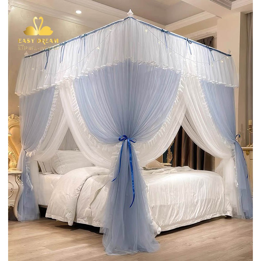 Màn khung công chúa không khoan tường - mùng ngủ cao cấp