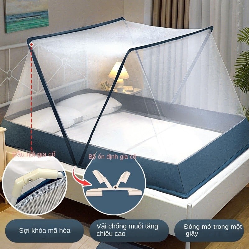 Màn xếp thông minh chống muỗi - mùng xếp gọn