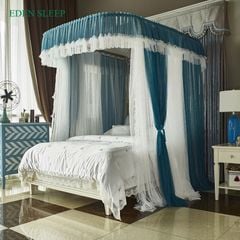 【 BẢN NÂNG  CẤP MỚI 2025  HÀNG LOẠI 1 】 Màn/ Mùng khung 2 cột không khoan cao cấp , màn chống muỗi công chúa khách sạn