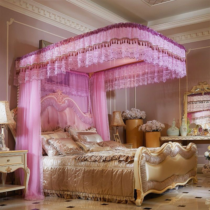 Màn/ mùng khung 2 cột không khoan tường chống muỗi