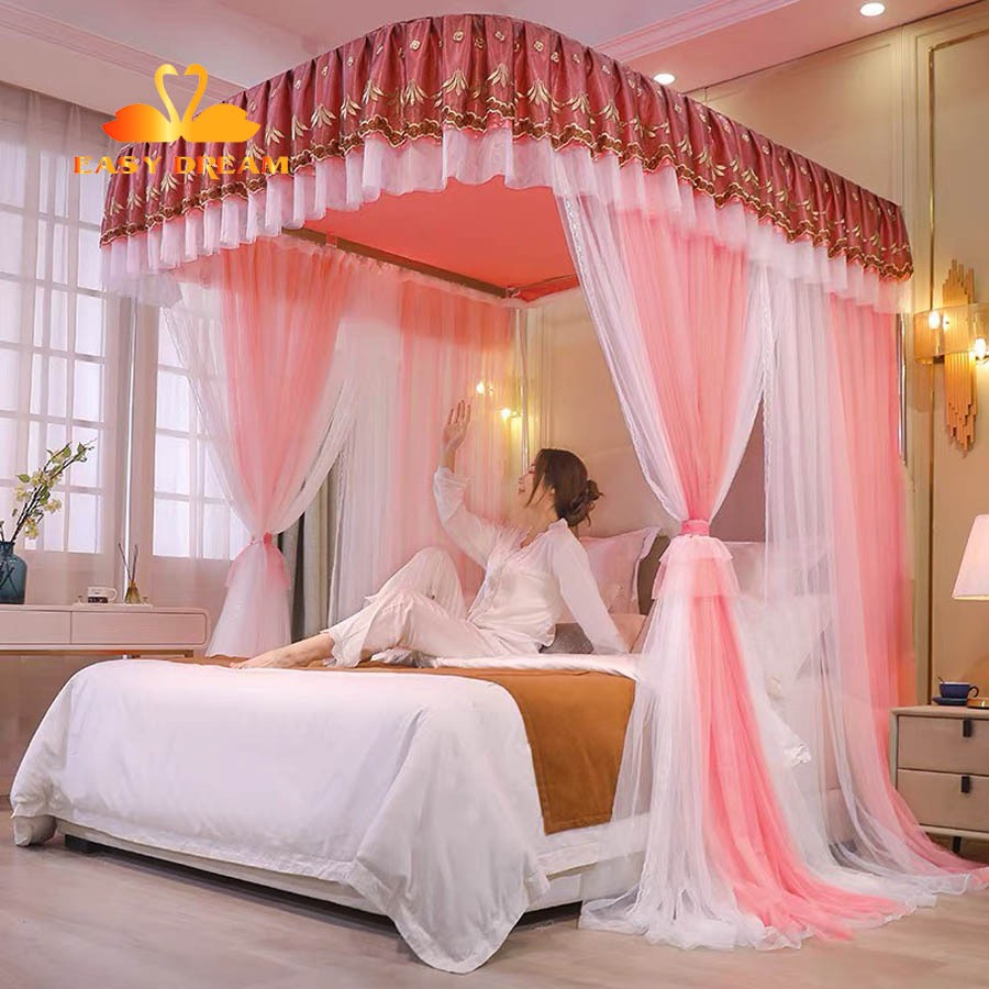 Màn khung không khoan tường bản kéo rèm lùa tay không  dây kéo