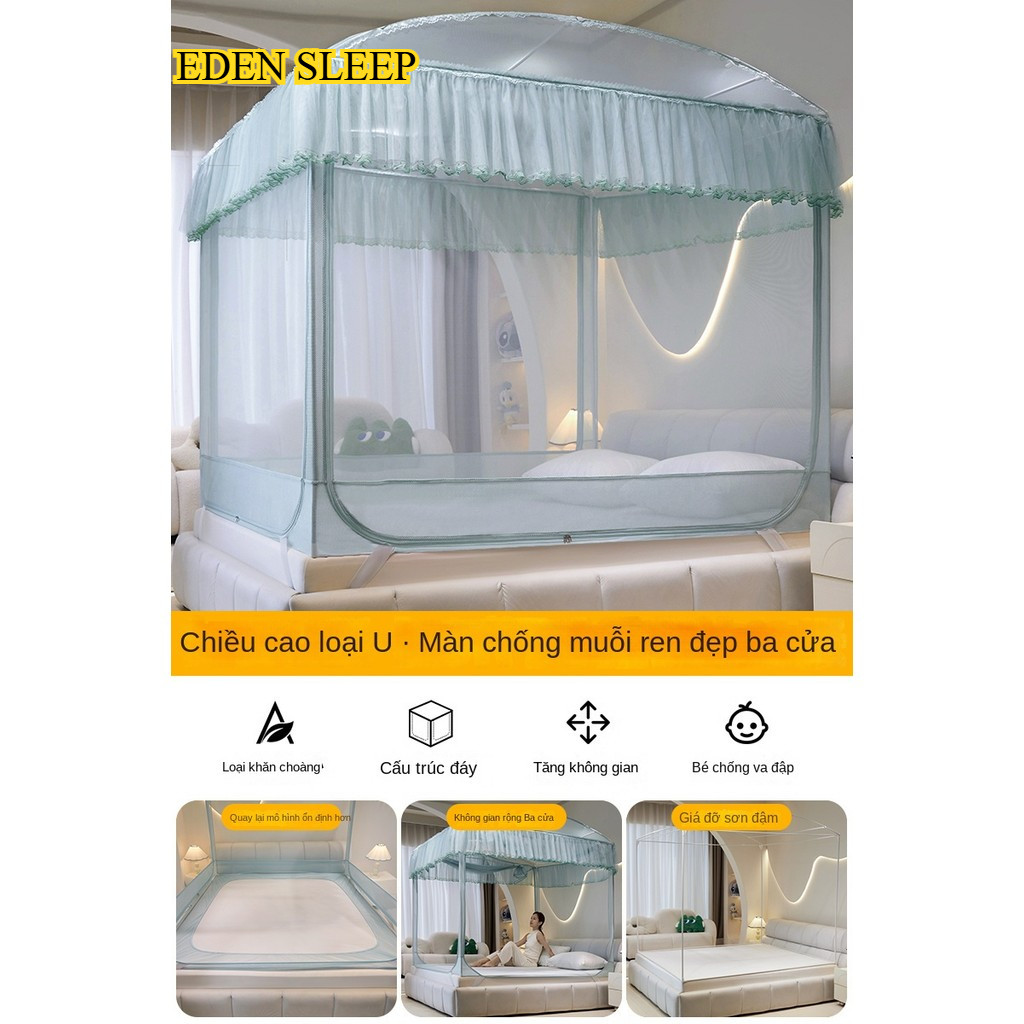 Màn Chống Rơi Mới 2025 Phòng Ngủ Gia Đình Phòng Ngủ Miễn Phí Lắp Đặt Trẻ Sơ Sinh Chống Rơi Đáy Giường