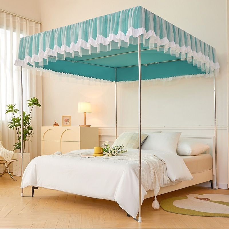 Màn mùng khung chống muỗi không khoan tường cao cấp , Màn ngu đẹp hiện đại