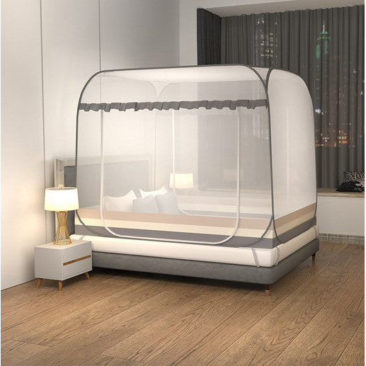 Miễn Phí Lắp Đặt Màn Chống Muỗi Yurt Gia Đình1.8Gạo1.5mNhà Sản Xuất Cửa Đôi Có Thể Gập Lại Bán Buôn Có Thể Giao Hàng Tận