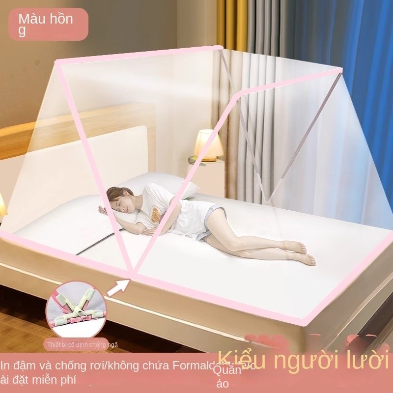 # Tấm Chắn Chống Muỗi Gấp Ký Túc Xá Sinh Viên 2024 Giường Đơn Gia Đình Yurt Mẫu Mới Miễn Phí Lắp Lều