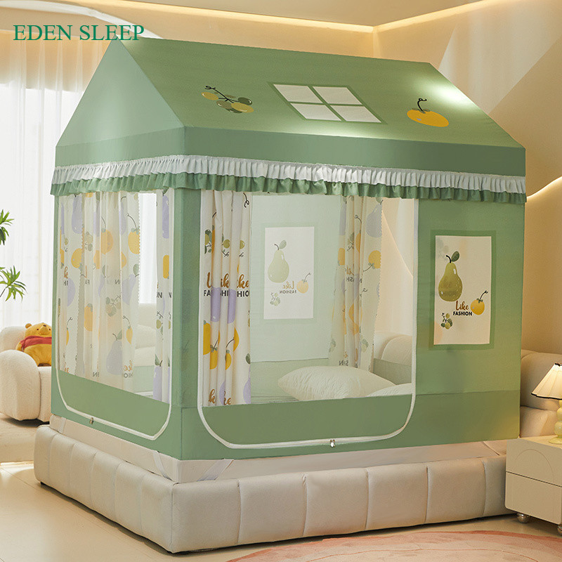 RẺ VÔ ĐỊCH Lều Chống Muỗi Giường Ngủ Kiểu Mới Lều Rèm Chống Bụi Chống Rơi Cho Trẻ Em