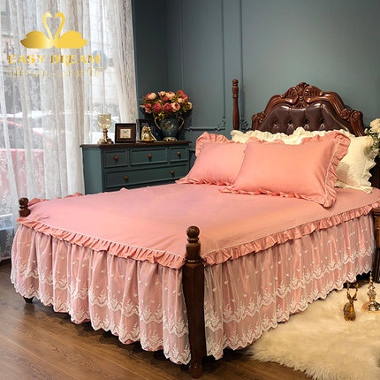 HOT DEAL BỘ GA + 2 VỎ GỐI -Kết hợp màn khung không khoan tường siêu đẹp- Trang trí phòng ngủ - phòng cưới - decor