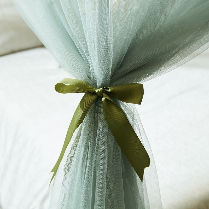 Lưới Chống Muỗi Mùa Hè Kiểu Mới1.8*2.0Mm Giường Đôi Ba Cửa Lưới Chống Muỗi Sàn1.5Giường Gạo