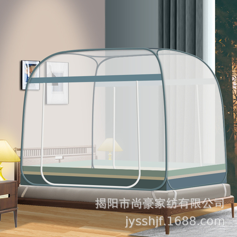 Lưới chống muỗi mới mùa hè miễn phí cài đặt lều gia đình có thể gập lại