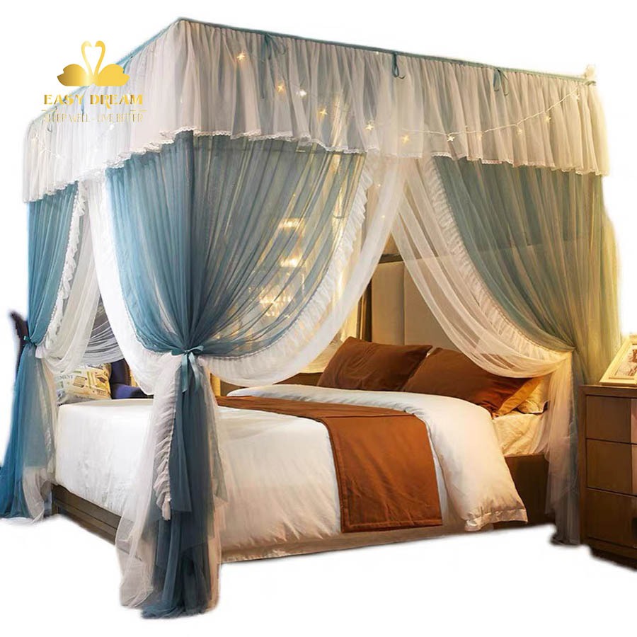 Màn khung công chúa không khoan tường - mùng ngủ cao cấp